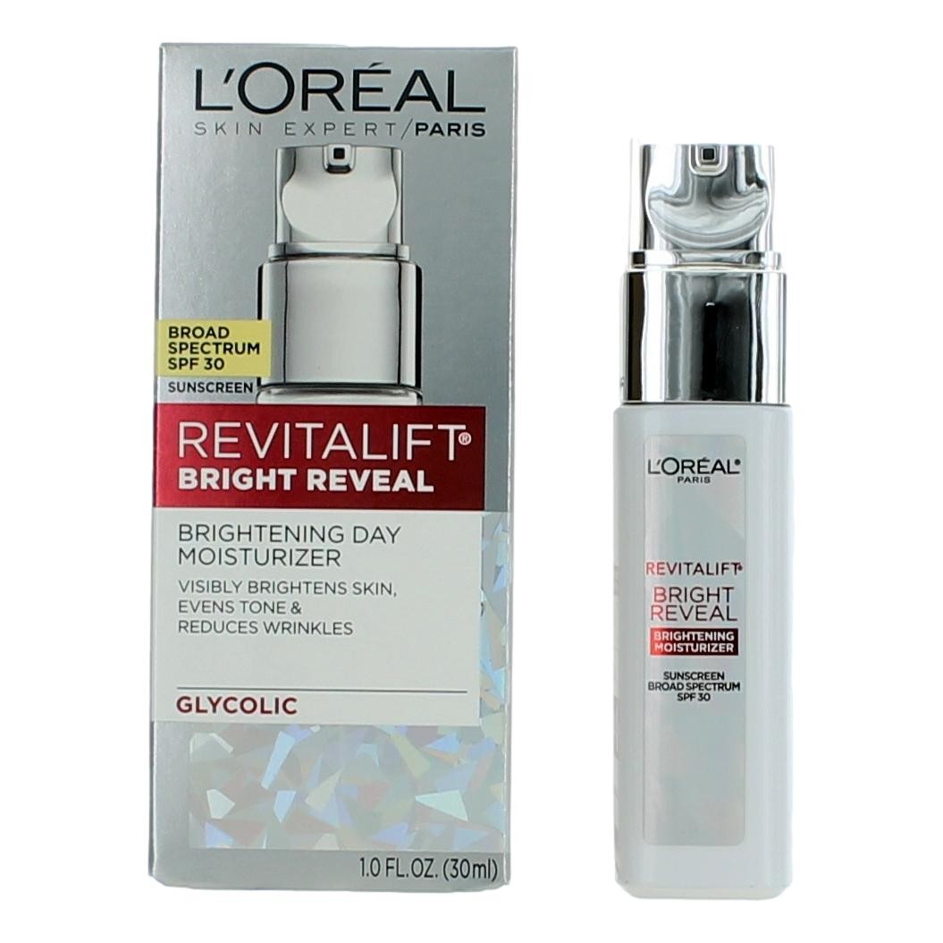 L'Oreal Revitalift Bright Reveal by L'Oreal, 1 oz Brightening Day Moisturizer SPF 30 - Nexusni