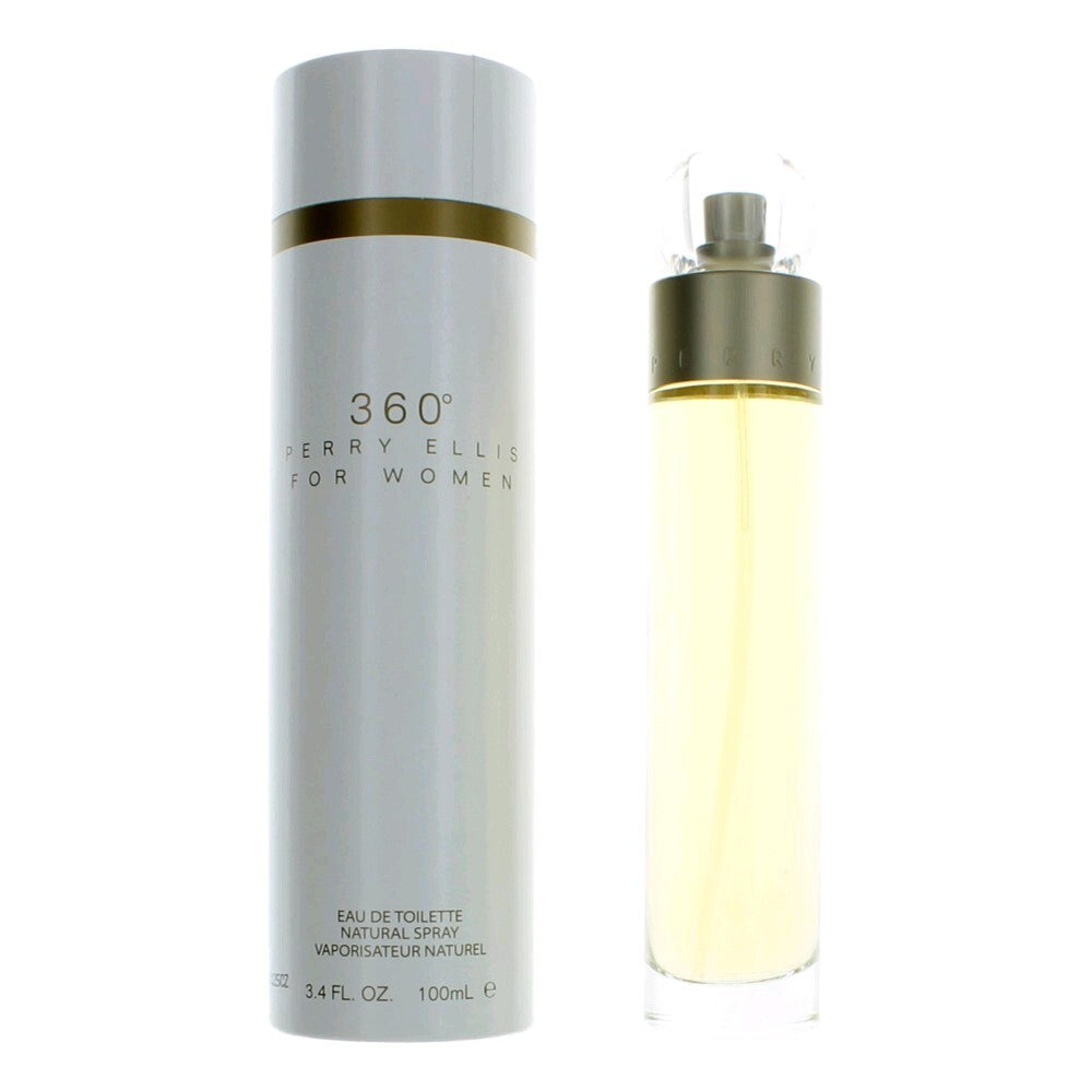 Perry Ellis 360 Eau De Toilette 3.4 Oz Spray For Women - Nexusni