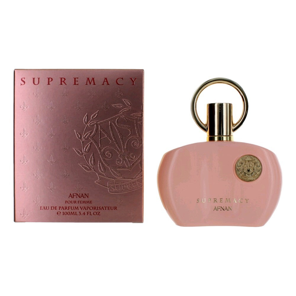 Supremacy Pink by Afnan, 3.4 oz Eau de Parfum Spray for Women - Nexusni