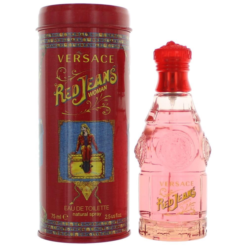 Versace Red Jeans Eau De Toilette Spray - 2.5 Oz for Women - Nexusni