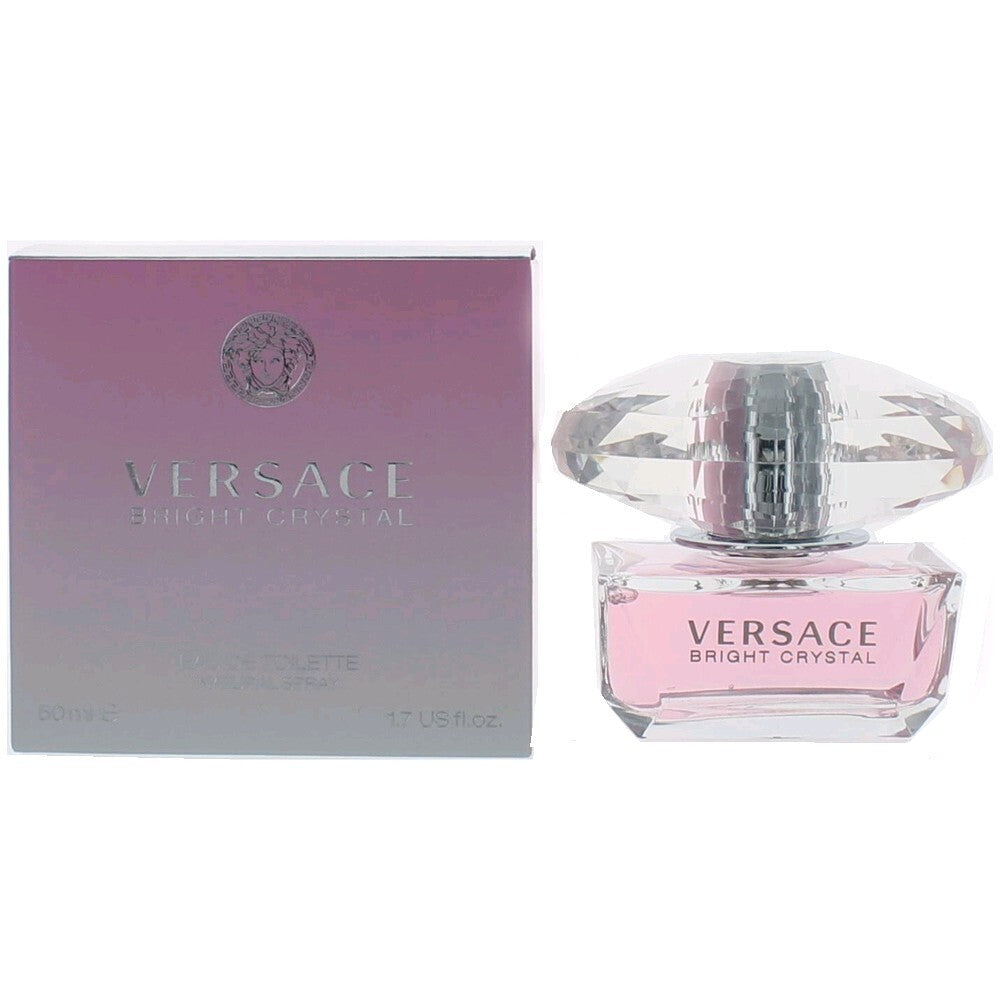 Versace Bright Crystal Eau De Toilette - 1.7oz for Women - Nexusni