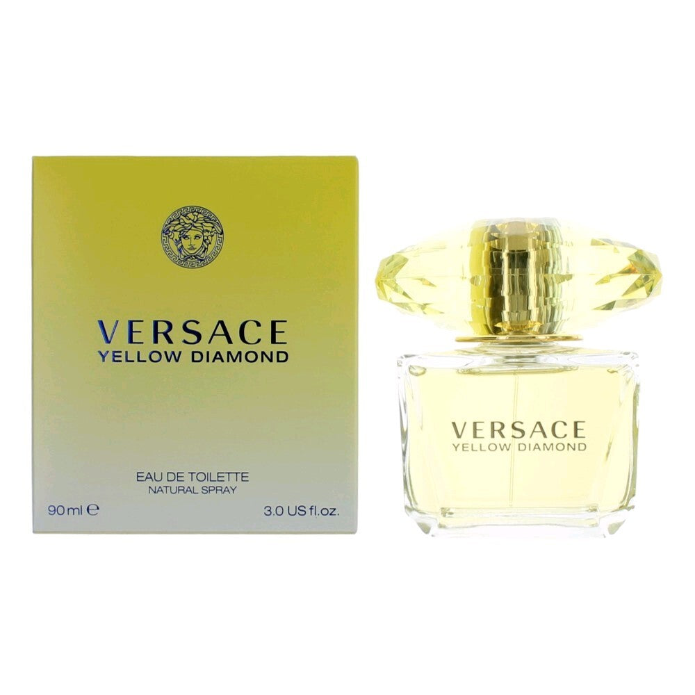 Versace Yellow Diamond Perfume - 3 oz Eau De Toilette for Women - Nexusni