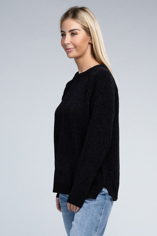 Raglan Chenille Sweater - Nexusni