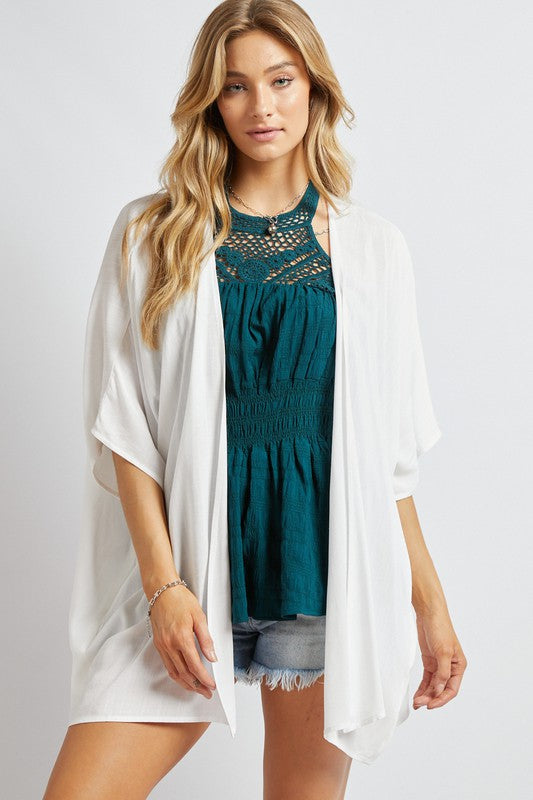 Favorite Solid Kimono Cardigan - Nexusni