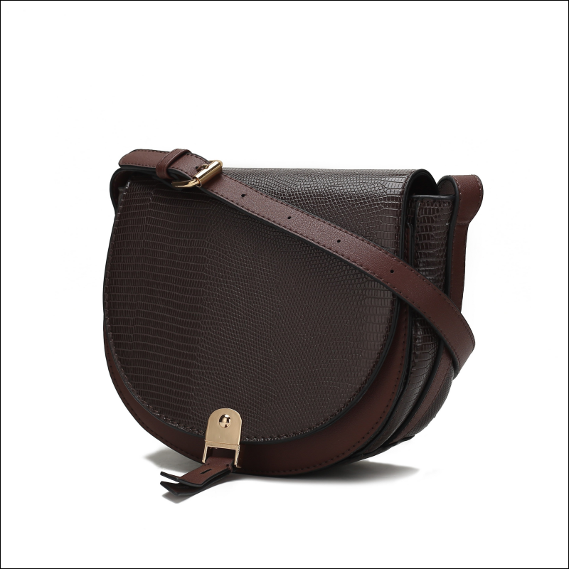 MKF Collection Adalyn Snake Embossed Vegan Leather Women Shoulder Bag by Mia K - Travel & Bags