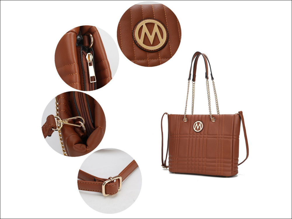 MKF Collection Alyne Vegan Leather Women Shoulder Bag by Mia k - Travel & Bags