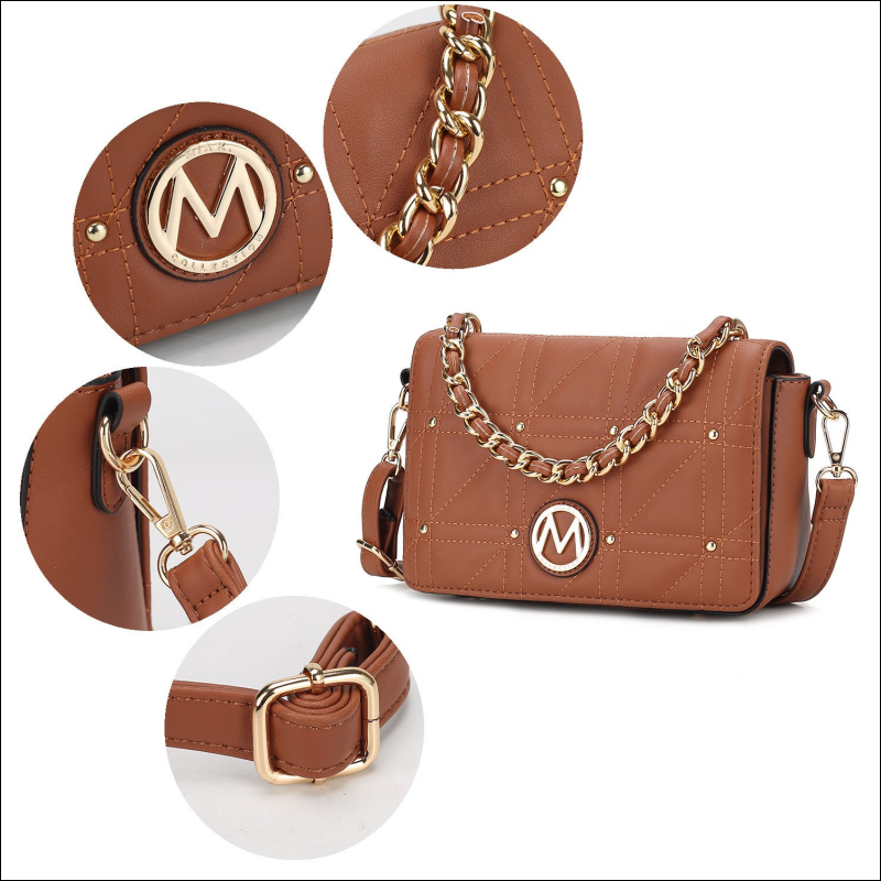 MKF Collection Arabella Vegan Leather Women’s Shoulder Bag by Mia k - Travel & Bags